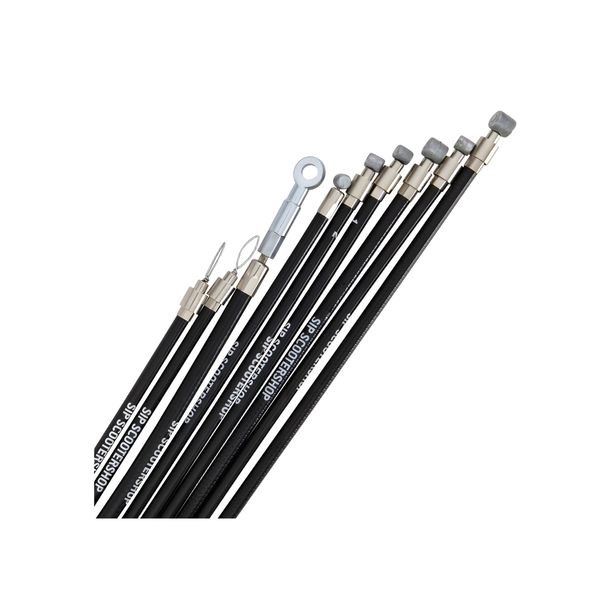 Kit de câbles en acier inoxydable SIP Performance pour Vespa 50-125, PV, ET3
