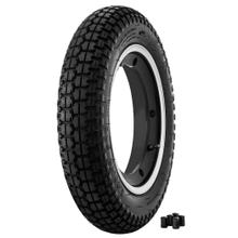 Rodas Completas SIP Performance Classic 3.00-10 Alumínio preto fosco Ø 10 polegadas para Vespa 50-125