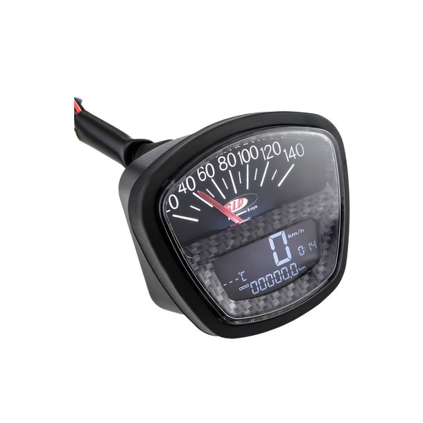 Velocímetro/velocímetro SIP Performance 2.0 para Lambretta DL, GP, LI, SX, TV