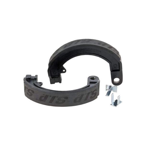 SIP Performance 10 inch 24mm black brake shoes for Vespa 125 GT-TS, 150 GS-Sprint V, 160 GS, 180 SS, Rally