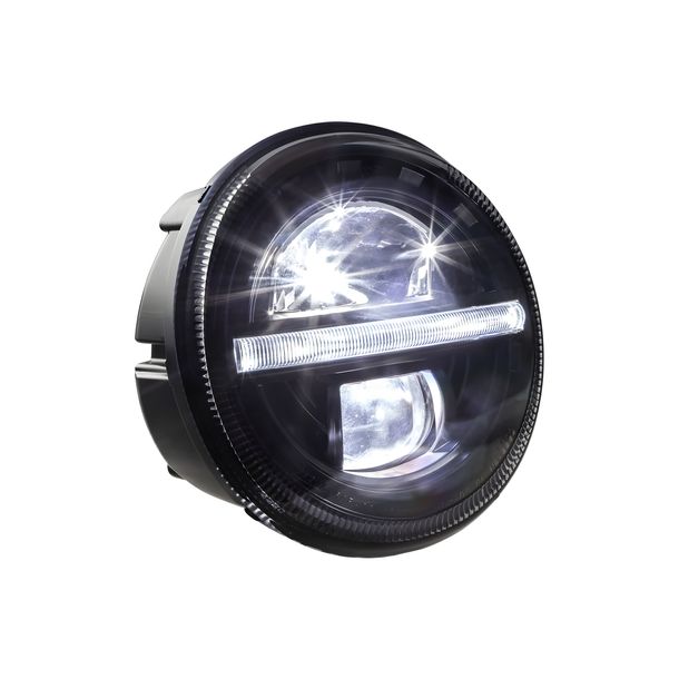 Scheinwerfer SIP Performance Black Edition LED E-Zulassung für Vespa GTS, GTS Super, GT, GT L 125-300ccm 2003-2018