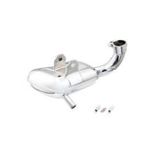 Escape de carreras SIP Performance ROAD 3.0 de acero cromado adecuado para Vespa 200 Rally, P200E, PX200 E, Lusso, 1998, MY, Cosa 200