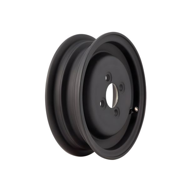 SIP Performance 2.15 tubeless rim Ø 8 inch matt black 4-hole for Vespa 98, 125 V1-15, V30-33, VU, VM, VN, VNA, Hoffmann, VNB, ACMA, 150 VL, VB, VBA, VBB
