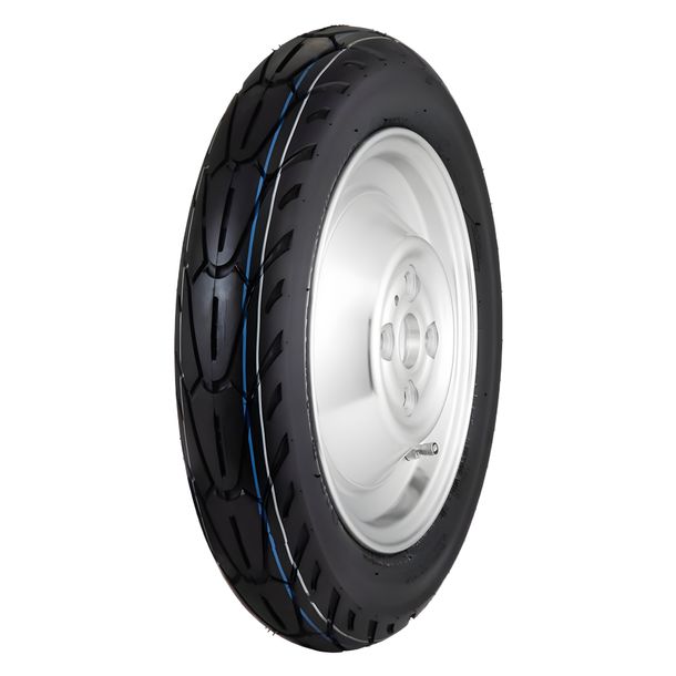 Komplettrad SIP Performance Performer 3.00-10 50P TL, TT Aluminium poliert Ø 10 Zoll für Vespa 50 R 1°, Revival, S, SR, 90, 100 1°