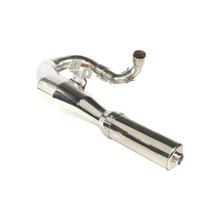 Échappement racing en acier inoxydable poli SIP Performance pour Vespa 200 Rally, P200E, PX200 E, Lusso jusqu'en 1994, Cosa 1 200