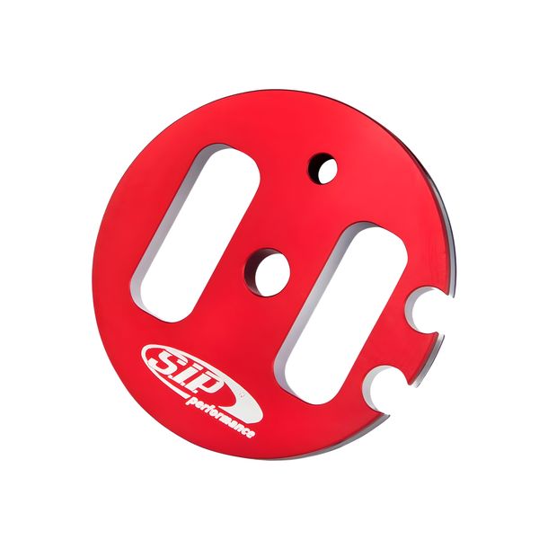 Schaltrolle SIP Performance Short Shifter Ø 44mm Aluminium CNC rot für Vespa 125 VNB3-6, 150 VB1, VBA, VBB, VGLA-B, T3-T4, GS VS2-5, 160 GS