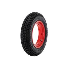 Komplettrad SIP Performance Classic 3.50-10 Aluminium rot Ø 10 KBA 50163 für Vespa