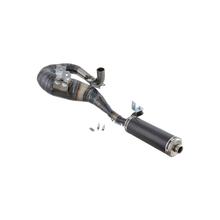 Rennauspuff SIP Performance 2.0 Stahl klarlackiert Carbon Dämpfer für Vespa P80-150X, PX80-150 E, Lusso, 1998, MY, Cosa 1