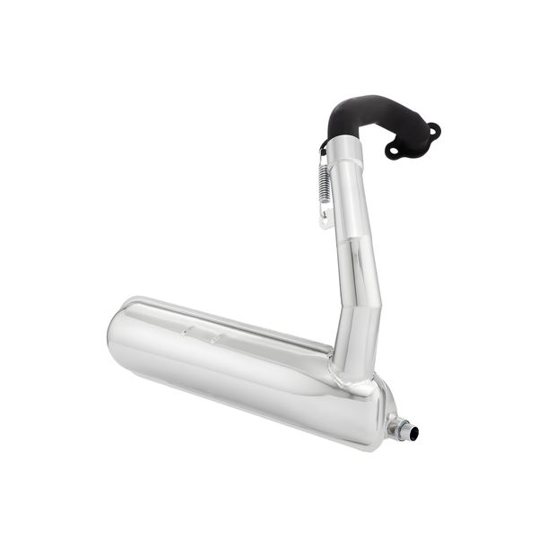 Rennauspuff SIP Performance ROAD Banane Stahl chrom großer Krümmer für Vespa PK50, S, SS, XL, XL2, XLS, HP, FL, N, Rush
