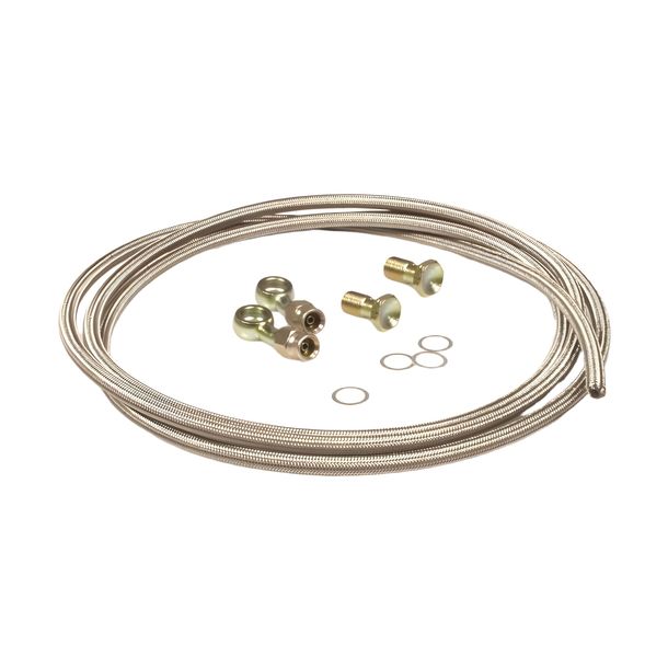 SIP Performance 2000 mm Ø 6 mm stalen flex-remleidingset voor Vespa