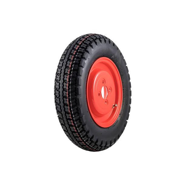 Roue complète SIP Performance Classic 2.0 aluminium 3.50-8 53P TL, TT rouge pour Vespa 98, 125 V1-30, VM, VN, VNA, VNB, 150 VL, VB1, VBA, VBB