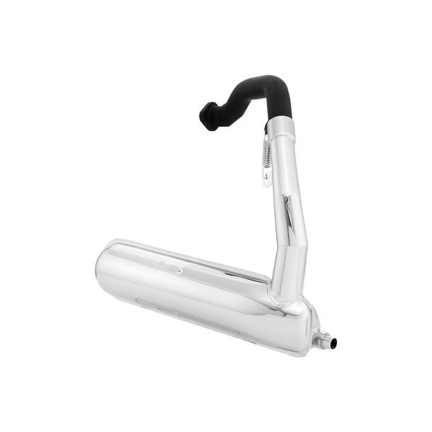 Rennauspuff SIP Performance ROAD Banane Stahl chrom lefthand großer Krümmer für Vespa PK80-125 S, PK100-125XL, PK125, ETS, N, XL2