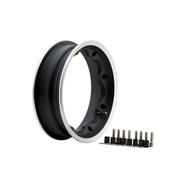 Felge Octopus SIP Performance 2.50 Ø 10 Zoll Aluminium schwarz matt für Lambretta