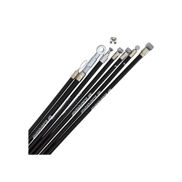 Kit de cables de acero inoxidable SIP Performance para Vespa PX80-200 E Lusso