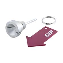 Tappo di rifornimento olio CNC in alluminio Pordoi serie SIP per Vespa ET4, LX, GTS 125-300ccm