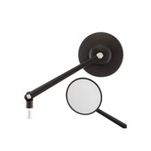 Espelho Série SIP Pordoi Ø 100mm Alumínio preto para Vespa PK50-125 XL, PX80-200 E Lusso