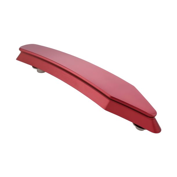 Embout de garde-boue anodisé rouge CNC en aluminium Pordoi série SIP pour Vespa GTS, GTS Super, GT, GT L 125-300 ccm