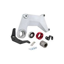 Brazo oscilante Pordoi de aluminio plateado mate de la serie SIP para Vespa GTS, GTS Super, GTV, GT 60, GT, GT L 125-300 ccm