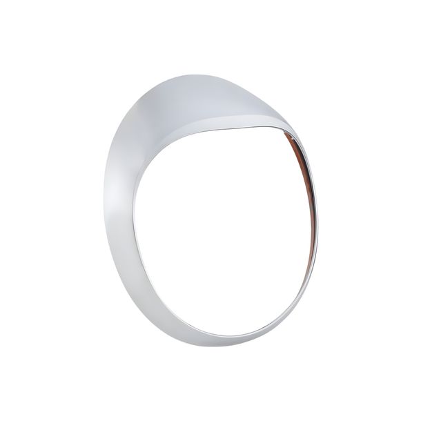Anillo de lámpara Pordoi de plástico cromado de la serie SIP para Vespa GTS, GTS Super, GT, GT L 125-300 ccm