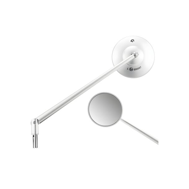 SIP-serie Pordoi Ø 100 mm aluminium spiegel voor Vespa PK50-125 XL, PX80-200 E Lusso