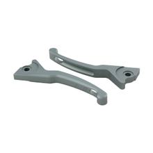 Zestaw Dźwigni Sportowych SIP Series Pordoi Hamulec Shorty Aluminium CNC szary mat do Vespa GTS, GTS Super, GTV, GT 60, GT, GT L 125-300ccm
