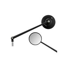 Lusterko SIP Series Pordoi Ø 100mm Aluminium czarne do Vespa PK50-125 XL, PX80-200 E Lusso