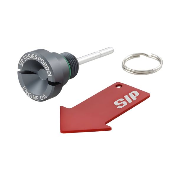 SIP Series Pordoi aluminium CNC grey matt engine oil filler plug for Vespa ET4, LX, LXV, S, GTS, GTS Super, GTV, GT 60, GT, GT L 125-300ccm