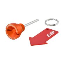 Šroub pro nalévání oleje do motorového oleje SIP Series Pordoi Aluminium CNC pro Vespa GTS Super 125ccm 4T LC Euro 3