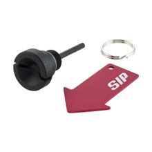 Tappo serbatoio olio CNC nero Pordoi serie SIP Pordoi per Vespa 125-300ccm