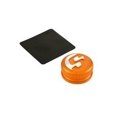 Tankdeckel SIP Series Pordoi Aluminium CNC orange matt eloxiert für Vespa ET2, ET4, LX, LXV, S, Primavera, Sprint, 946, GTS, GTS Super, GTV, GT 60, GT, GT L 50-300ccm 2T, 4T