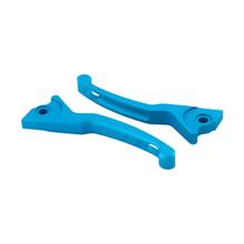 Zestaw dźwigni hamulcowych SIP Series Pordoi Shorty Aluminium CNC niebieski mat dla Vespa GTS, GTS Super, GTV, GT 60, GT, GT L 125-300ccm