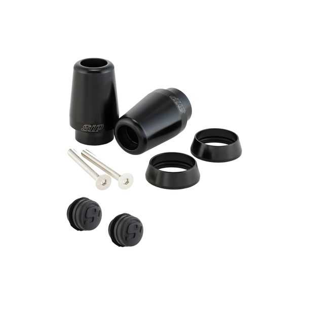 Lenkerendengewichte SIP Series Pordoi 60mm Ø 38mm schwarz für Vespa GTS GTS Super GTV GT 60 GT GT L 125-300ccm