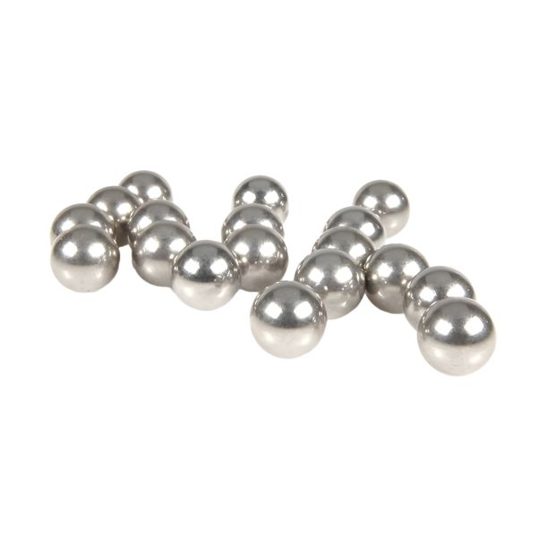 SIP Spareparts, set di sfere per testata di sterzo da 1/4", 6,35 mm, per Vespa 125 V1-15, V30-33, VM, VU, Hoffmann, ACMA