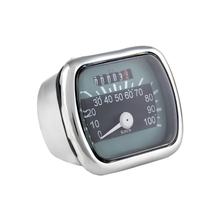Tachometer SIP Spareparts Ø 73x62mm chrom für Vespa 125 V30-33, VM, VN, ACMA, 150 VL