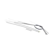Kit de câbles PTFE en acier inoxydable SIP Spareparts PREMIUM pour Vespa 50-125, PV, ET3