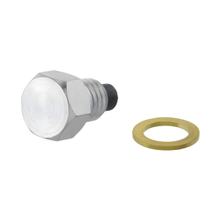 Tornillo de entrada/drenaje de aceite galvanizado SIP Spareparts M8x8 mm con imán para Vespa 50-125