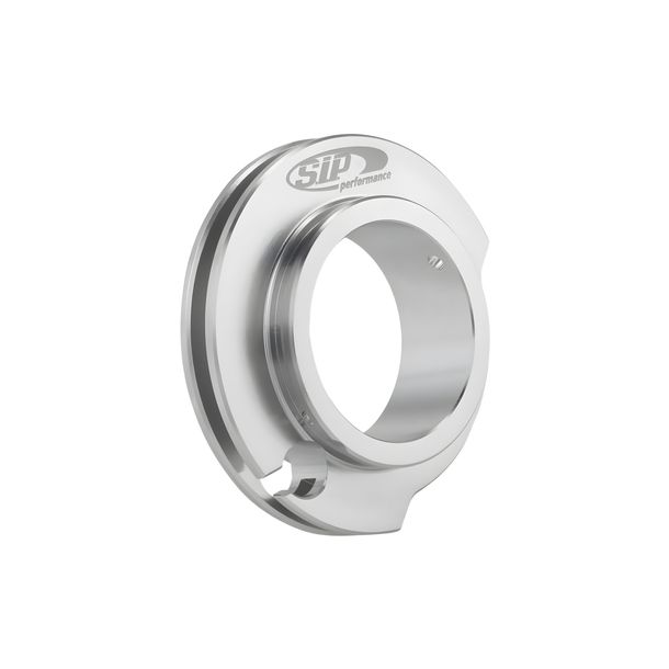 Testa dello sterzo a gas SIP Ricambi in alluminio CNC argento per Vespa 50 S, Special, SS, 90, 100, 125 PV, ET3