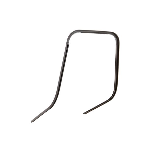 Codo de escape SIP Spareparts para guardabarros de aluminio recubierto de PVC negro para Vespa Cosa 1, 2 125-200