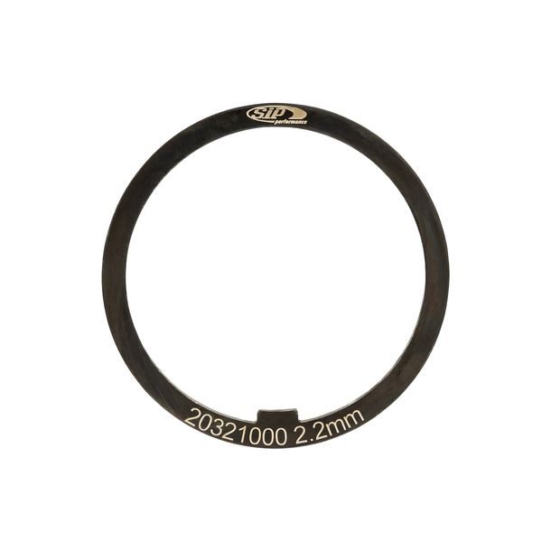 Espaciador de transmisión SIP Spareparts 2,2mm Acero CK75 para Vespa 125 VM-TS, 150 VL-Super, 160 GS, 180 SS, Rally, P80-150X, P150S, PX80-200 E, PX80-200 E Lusso 1°