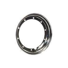 Jante moitié large SIP Spareparts 2.10 Ø 10 pouces chromée pour Vespa 50-125, PV, ET3, PK, S, XL, XL2, 125 GT-TS, 150 GL, GS VS5T, Sprint, V, T4, Rally, PX, PE, Lusso, T5, LML Star, DLX, Deluxe 2T, 4T