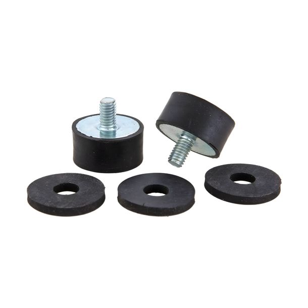Supporti in gomma SIP Spareparts Sella, 3 rondelle in gomma, 2 tamponi