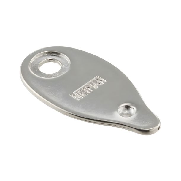 Lenkschlossdeckel SIP Spareparts Ø 4,45mm chrom für Vespa 50, 90, 125, 200 Rally