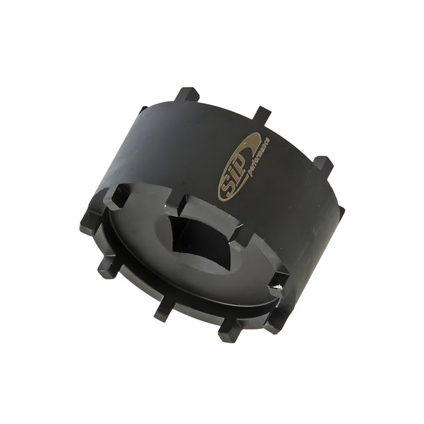 Chiave a corona SIP Spareparts Ø 46,9mm 8/9 denti per Vespa 125 VNA, VNB, GT 1°, GTR 1°, 150 VBA, VBB, VGLA, B, GL, Sprint 1°, V 1°, 180 Rally