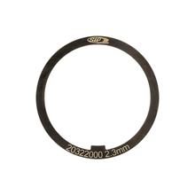 Rondelle d'espacement boîte de vitesses SIP Spareparts 2,3mm Acier CK75 pour Vespa 125 VM-TS, 150 VL-Super, 160 GS, 180 SS, Rally, P80-150X, P150S, PX80-200 E, PX80-200 E Lusso 1°