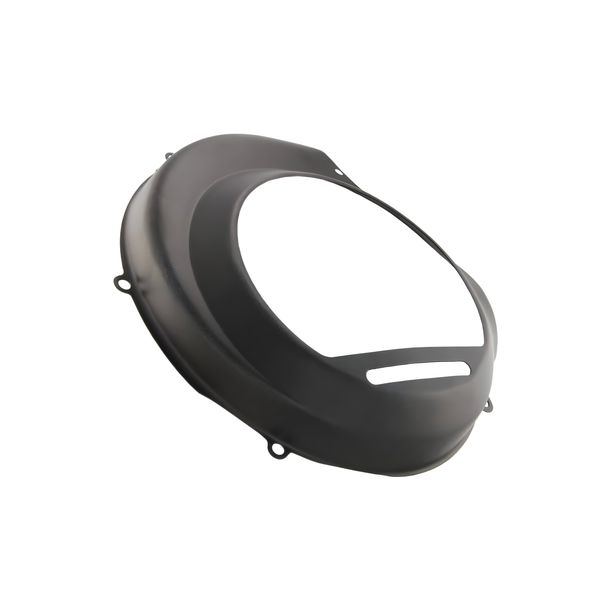 Cubierta de ventilador SIP Spareparts Oldie Style negro para Vespa PX80-200, PE Lusso, Rally sin arranque eléctrico