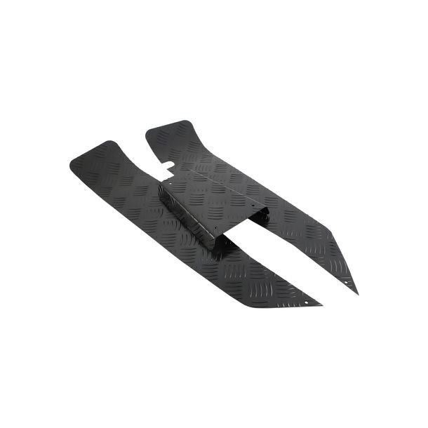 Ensemble de planches antidérapantes SIP Style 3 pièces revêtement poudre noir pour Vespa 50-125, PV, ET3