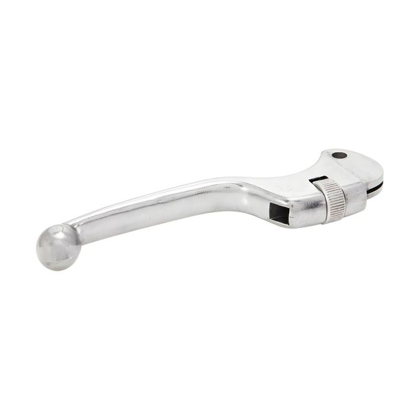 Clutch/Brake Lever SIP Style Aluminium Silver Adjustable for Vespa 50-125, PV, ET3, PK, S, XL, 125 VNA–TS, 150VBA-T4, 160 GS, 180 SS, Rally, PX80-200, PE, Lusso