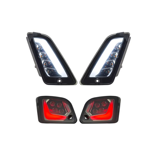 Kit de Intermitentes SIP Style LED, ahumados para Vespa GTS, GTS Super, GTV 125-300ccm 2014