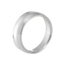Lampenring SIP Style LED Scheinwerfer Ø 130mm Aluminium silber für Vespa 125 GTR, TS, 150 SprintV, 180-200 Rally