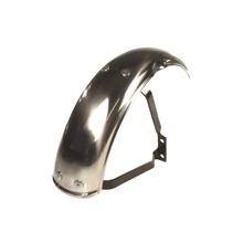 Kotflügel SIP Style Garelli Metall chrom mit Halter für Vespa P80-150X, P200E, PX80-200E, Lusso, T5